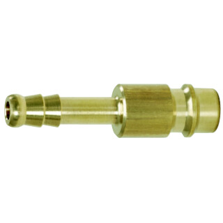 Messing-Stecknippel mit Schlauchtülle, Ø 13mm - KS Tools 515.3497