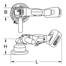 Akku-Poliermaschine, 2.300 U/min 18V, ohne Akku und...