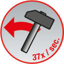 Vibro-Power Druckluft-Meißelhammer-Satz, 6-tlg - KS Tools 515.3880