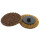 Ersatz-Schleifpads, Ø26,7mm, Strip Rad schwarz, 10er Pack - KS Tools 515.5075