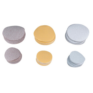 Ersatz-Schleifpads Körnung 400 Ø 75mm, 10er Pack - KS Tools 515.5115