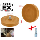 Gummi-Radierteller, 88mm - KS Tools 515.5481