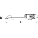 1/4" SlimPOWER Mini-Druckluft-Stab-Trennschleifer, lang - KS Tools 515.5560