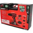 eMONSTER Brushless-Akku-Schlag-Bohr-Schrauber-Satz, 4-tlg - KS Tools 515.6300