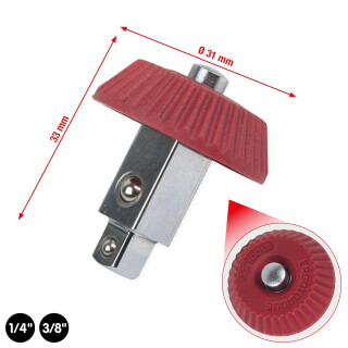 3/8"+1/4" Drehknopf-Umsteckvierkant - KS Tools 516.1408