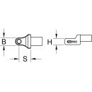 9x12mm Einsteck-Bithalter, für Bits 5/16" - KS...