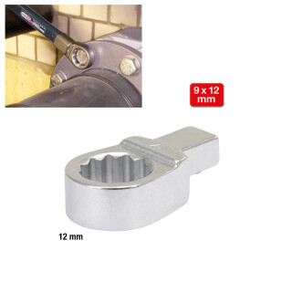 9x12mm Einsteck-Ringschlüssel, 12mm - KS Tools 516.2312