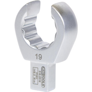 9x12mm Einsteck-Ringschlüssel offen, 19mm - KS Tools 516.2519