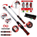 1/4" INFINITOOL Ratschen-Drehmomentschlüssel, 5-25 Nm - KS Tools 516.9012