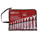 Doppel-Maulschlüssel-Satz, 11-tlg, 6x7-30x32mm - KS Tools 517.0123