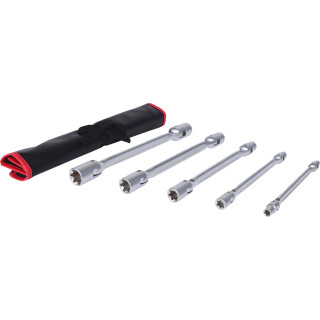 Torx-E-Doppel-Gelenkschlüssel-Satz, 5-tlg - KS Tools 517.0340