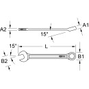 XL Ringmaulschlüssel abgewinkelt,20mm - KS Tools 517.1520