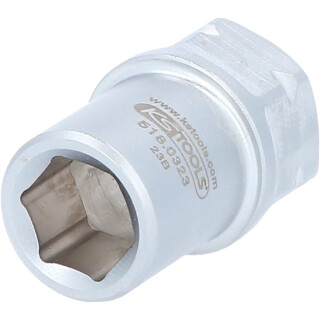 10 mm Durchgangs-Stecknuss, Länge 29 mm - KS Tools 518.0323
