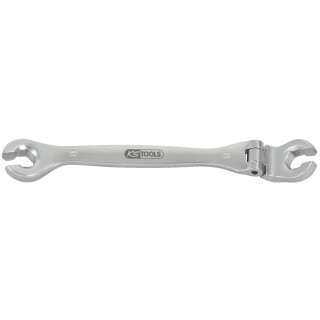 CHROMEplus Doppelringschlüssel m.Gelenk, 24mm,offen - KS Tools 518.0392