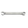 CHROMEplus Offener Doppel-Ringschlüssel, abgewinkelt, 30x32mm - KS Tools 518.0522