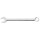 CHROMEplus Ringmaulschlüssel, abgewinkelt, 1/2" - KS Tools 518.3005