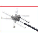 HD-Videoskop-Sonde mit Ø 3,9mm 180°/0°, flexible PVC Hülle - KS Tools 550.7549