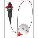 HD-Videoskop-Sonde mit Ø 3,9mm 180°/0°, flexible PVC Hülle - KS Tools 550.7549