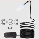 Wi-Fi-Videoskop-Satz mit Ø 5,5 mm 0° HD Frontkamera-Sonde, 5-tlg - KS Tools 550.7560