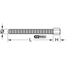 Spindel, 22mm, G1/2"x14Gx235mm - KS Tools 610.2205
