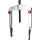 Schnellspann-Universal-Abzieher 2-armig mit extrem schlanken, verlängerten Haken, 60-200mm, 300mm, 5,0t - KS Tools 620.0072