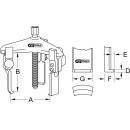 Schnellspann-Universal-Abzieher 3-armig mit extrem...