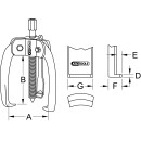 BASIC Universal-Abzieher 3-armig, 10-100mm - KS Tools...