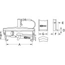 Universal-Abzieher 2-armig, 10 t - KS Tools 640.0210