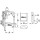 Hydraulischer Universal-Abzieher 3-armig, 17 t - KS Tools 640.2417