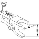 Universal-Kugelgelenk-Ausdrücker, 50mm - KS Tools 670.0121
