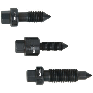 Arretierschrauben-Satz zur Zahnstangen-Mittelstellung, 3-tlg - KS Tools 700.1690