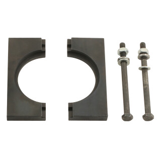 Halbschalen-Paar mit Schrauben und Muttern, 4-tlg - KS Tools 700.2228