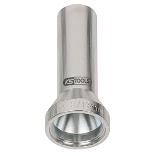 Stufen-Druckhülse, Innen-Ø 18mm, Außen-Ø 28mm - KS Tools 700.2358