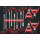 Sicherungszangen und T-Griff-Satz, 12-tlg, 1/1 Systemeinlage - KS Tools 711.0012