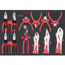 SCS Zangen-Satz, 12-tlg in 1/1 Systemeinlage - KS Tools...