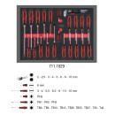 SCS Schraubendreher-Satz, 29-tlg in 1/1 Systemeinlage - KS Tools 711.1029