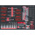 SCS 1/4" Steckschlüssel-Satz, 95-tlg in 1/1 Systemeinlage - KS Tools 711.1095