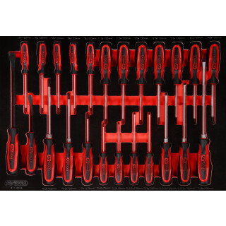 Schraubendreher-Satz in Schaumstoffeinlage, 24-tlg - KS Tools 811.0024