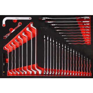 Schraubenschlüssel-Satz in Schaumstoffeinlage, 38-tlg - KS Tools 811.0038