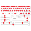 Leere Schaumstoffeinlage zu 811.0066 - KS Tools 811.0066-97