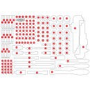 Leere Schaumstoffeinlage zu 811.0159 - KS Tools 811.0159-97