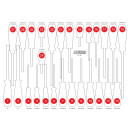 Leere Schaumstoffeinlage zu 811.1027 - KS Tools 811.1027-97