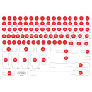 Leere Schaumstoffeinlage zu 811.1095 - KS Tools 811.1095-97