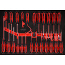 Schraubendreher-Satz in Schaumstoffeinlage, 24-tlg - KS Tools 811.3024