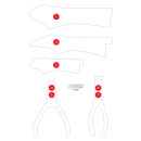Leere Schaumstoffeinlage zu 812.0007 - KS Tools 812.0007-97