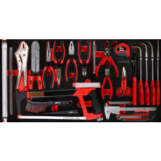 Zangen- / und Messwerkzeug-Satz in Schaumstoffeinlage, 36-tlg - KS Tools 813.0036