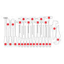Leere Schaumstoffeinlage zu 813.0042 - KS Tools 813.0042-97