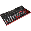 1/4" + 3/8" Steckschlüssel-Satz in...