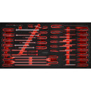 Schraubendreher-Satz in Schaumstoffeinlage, 33-tlg - KS Tools 813.1033