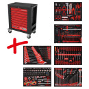 Performanceplus Werkstattwagen-Satz P15 mit 284...
